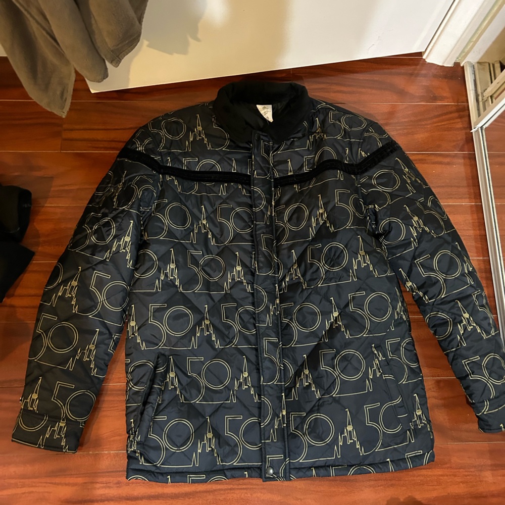 Brand new with tags Disney Parks WDW 50th anniversary quilted jacket